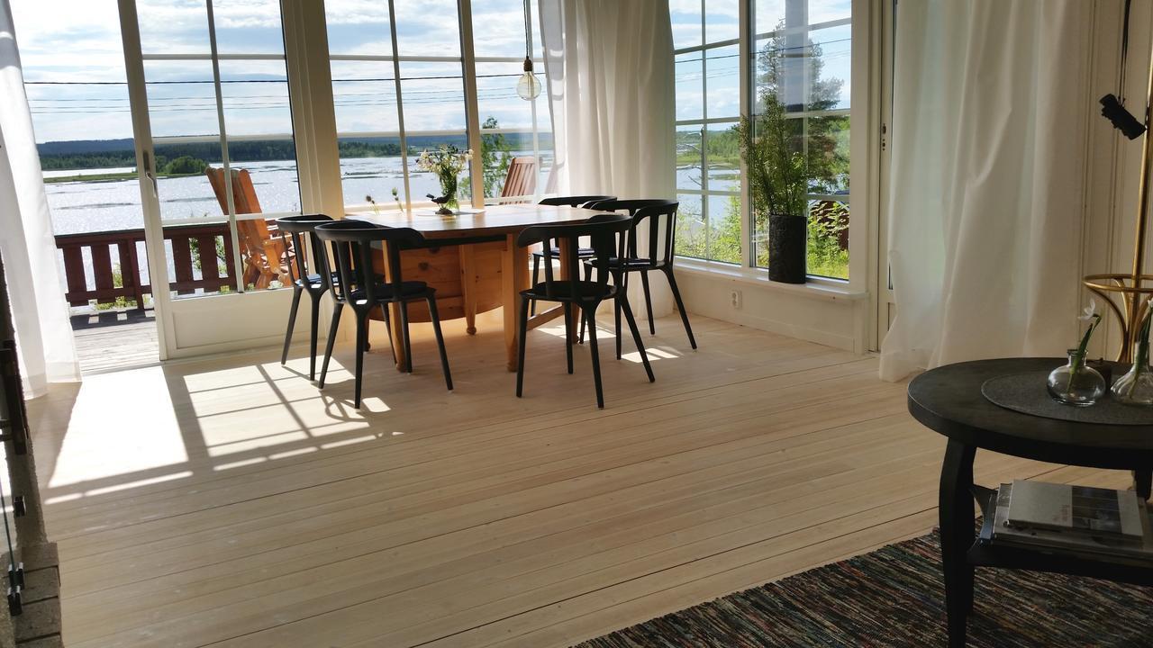 Amazing Sea View Lulea Villa Bagian luar foto