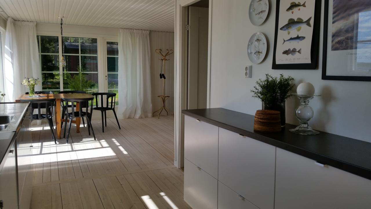 Amazing Sea View Lulea Villa Bagian luar foto