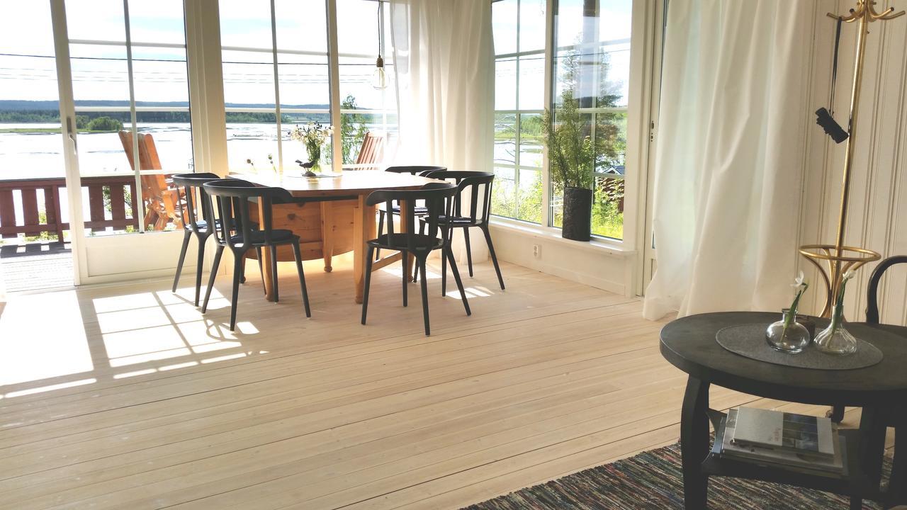 Amazing Sea View Lulea Villa Bagian luar foto